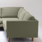 sofas bron l shape colourwash pesto 3