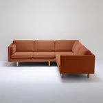sofas bron l shape colourwash sienna 1