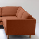 sofas bron l shape colourwash sienna 3