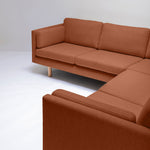 sofas bron l shape colourwash sienna 6